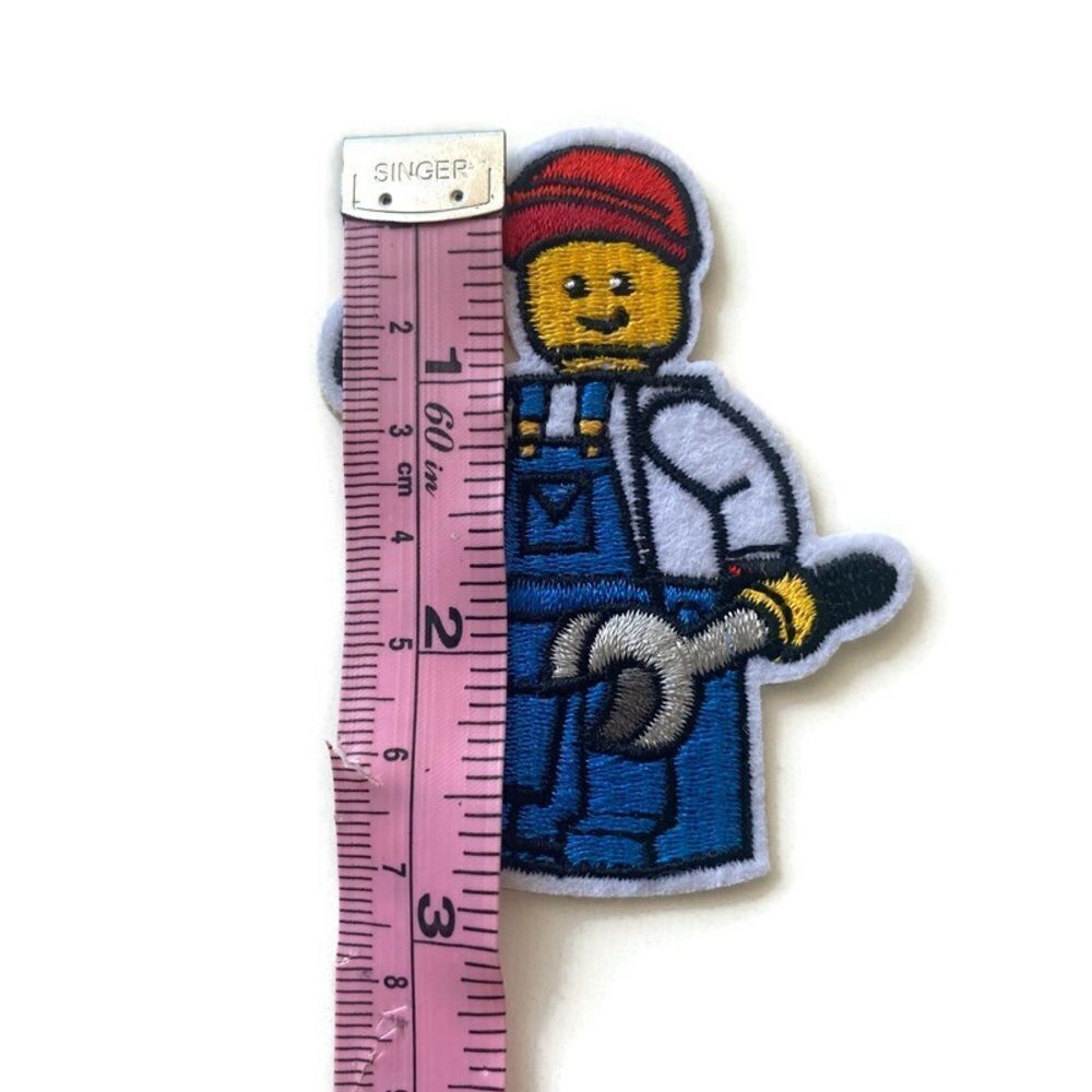 LEGO Builder Embroidered Patch - Picture 3 of 4